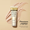 Skin glow radiance and anti-ageing serum-primer