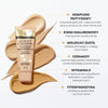 Light smoothing and moisturizing serum-foundation with SPF25