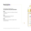 Satin moisturizing body milk with gold dust