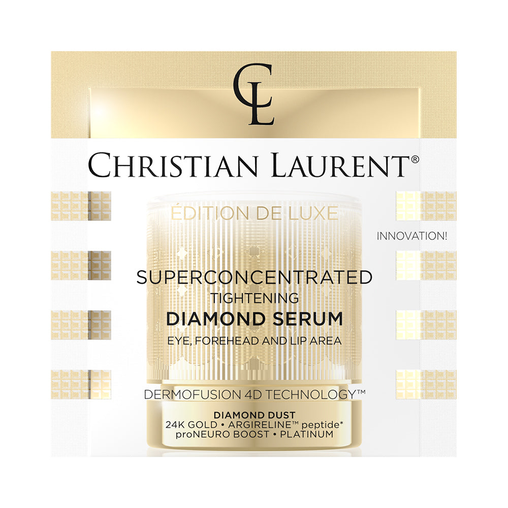 Edition de Luxe Skoncentrowane diamentowe serum napinające pod oczy, na czoło i okolice ust, wersja mini