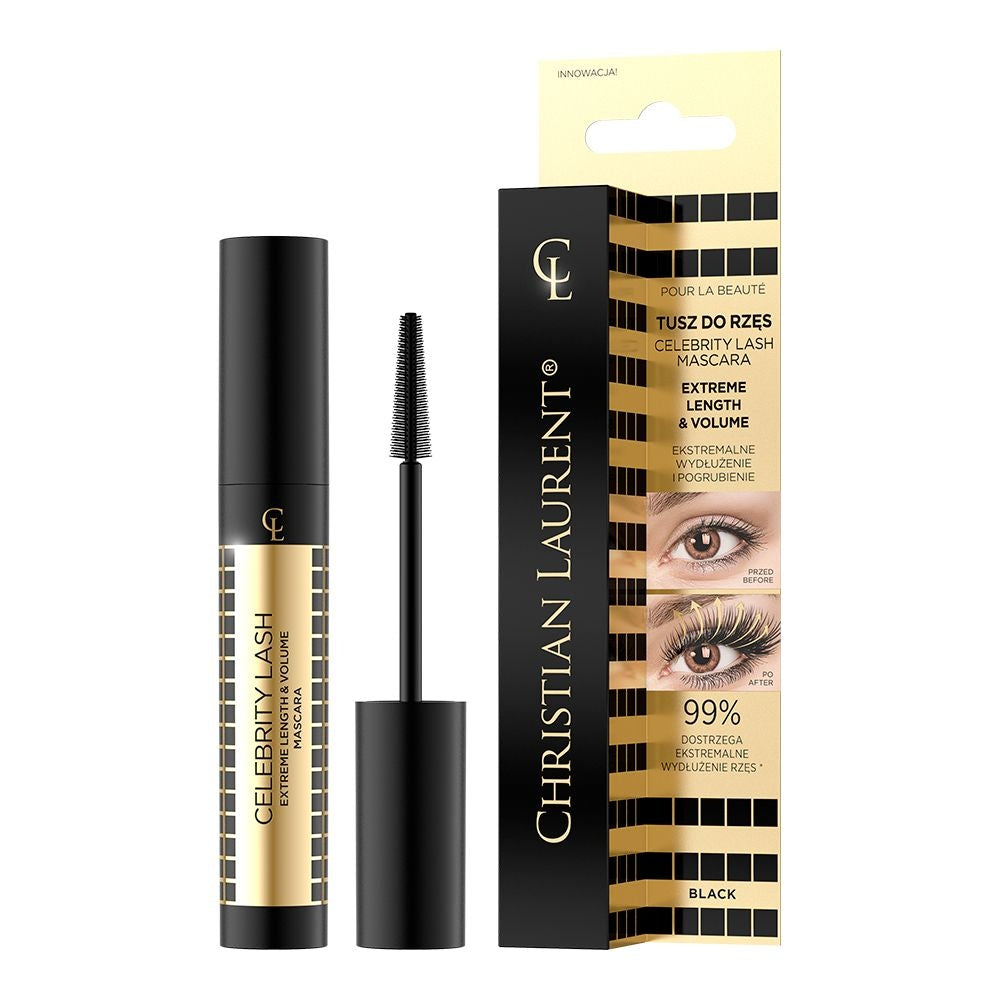 Pour La Beaute Ekstremalne Wydłużenie i Pogrubienie tusz do rzęs Celebrity Lash — Składniki i ocena