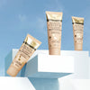Lekki wygładzająco-nawilżający podkład-serum z SPF25
