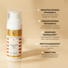 Microsphere photoprotective cream against discoloration SPF 50 PA++++