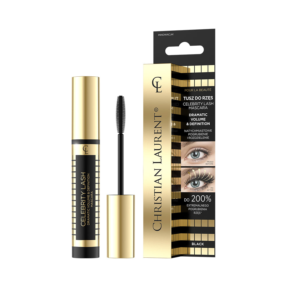Pour La Beaute Natychmiastowe Pogrubienie i Rozdzielenie tusz do rzęs Celebrity Lash — Składniki i ocena